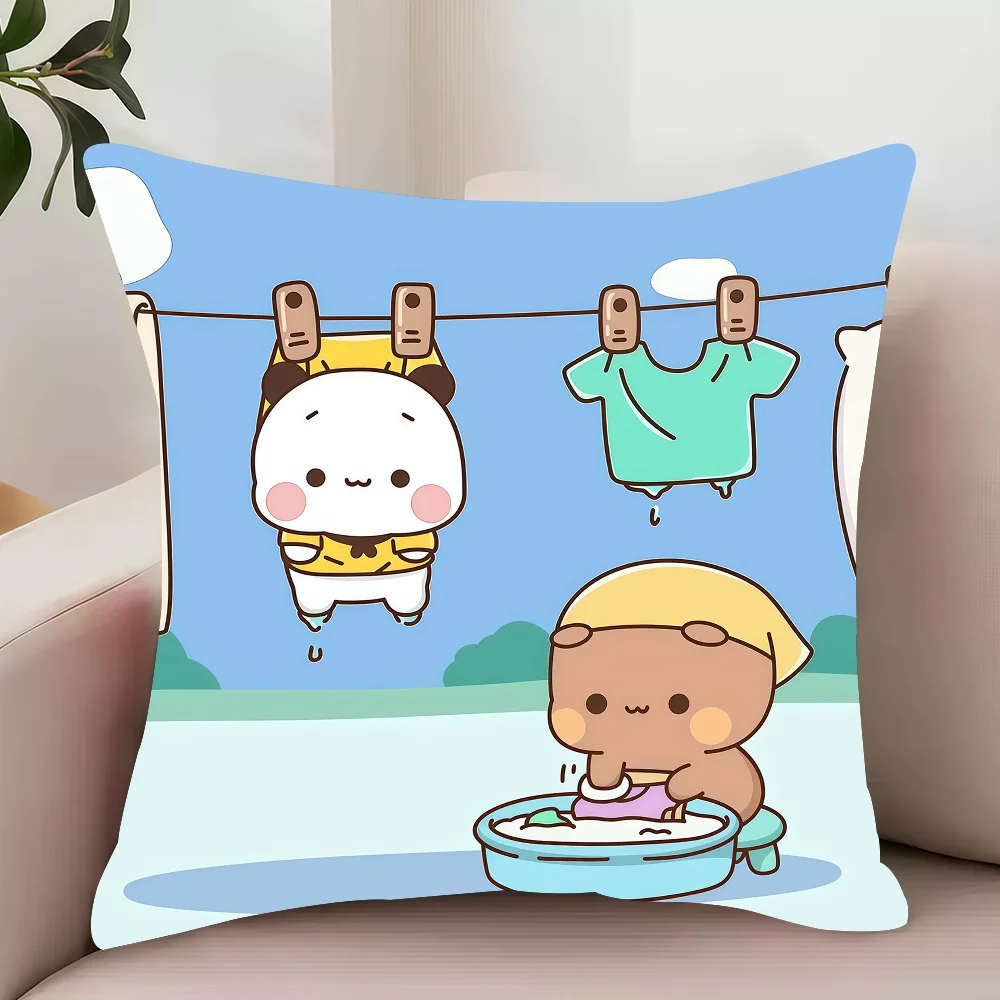 BuBu DuDu Pillow Case Decor Protective Covers Comfortable Soft For Sofa Living Room Home Office