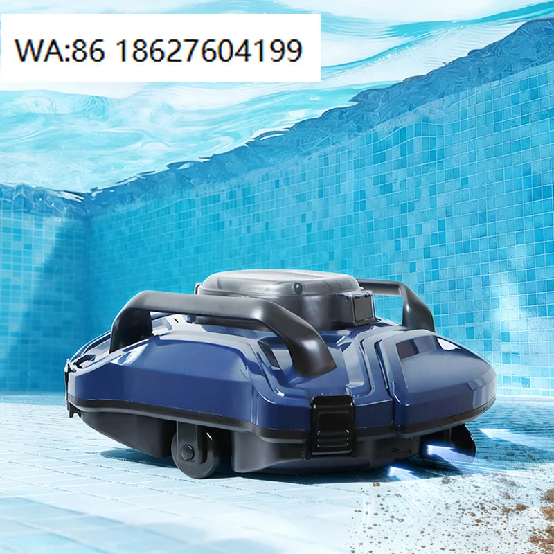 For Automatic Pool Cleaner Automatic Pool Water Vacuum Cleaner Robot for Swimming Pools Rechargeable Underwater Cleaning Recharg