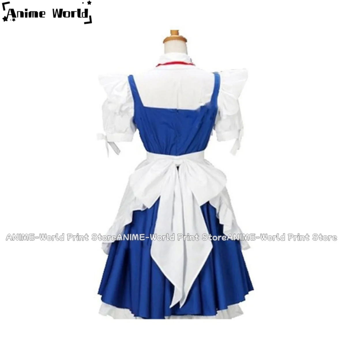 《Custom Size》Game Touhou Project Izayoi Sakuya Cosplay Costume