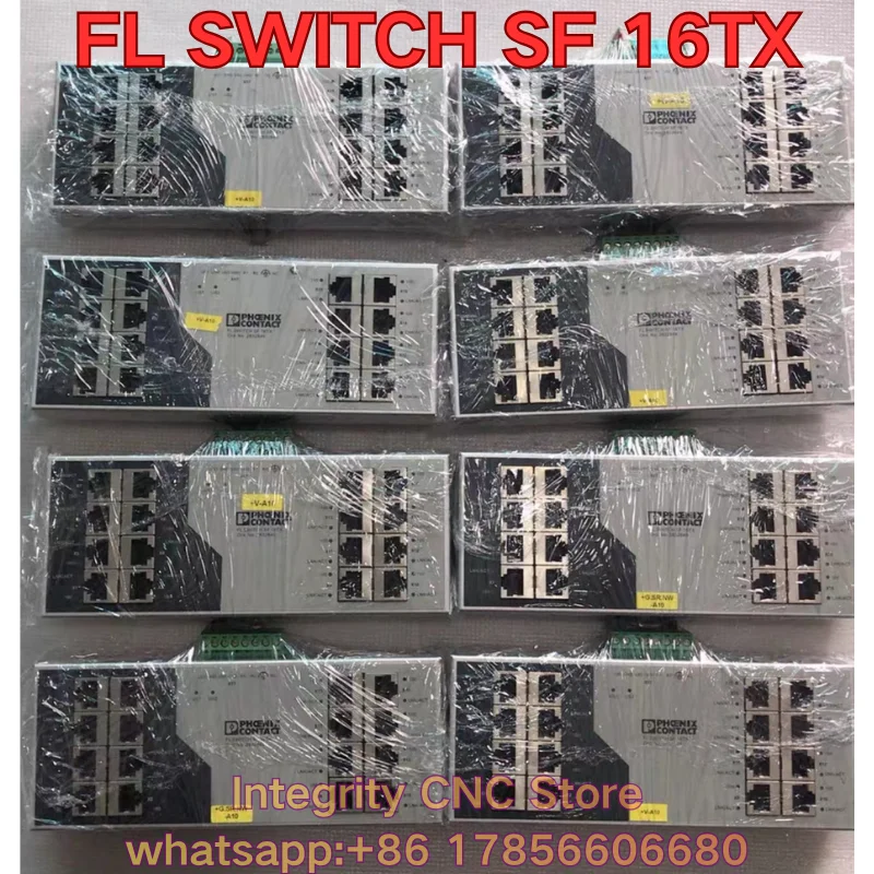 Second-hand FL SWITCH SF 16TX industrial switch 2832849 functional test is normal