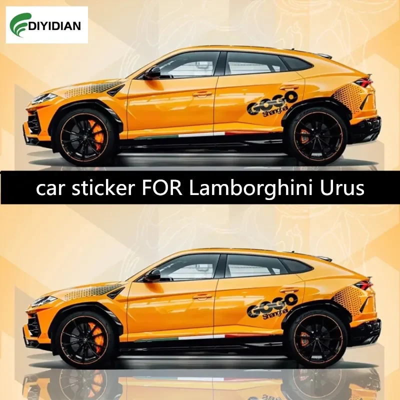 

Новая автомобильная наклейка для Lamborghini Urus, внешнее украшение кузова, модная спортивная наклейка на автомобиль, аксессуары из пленки