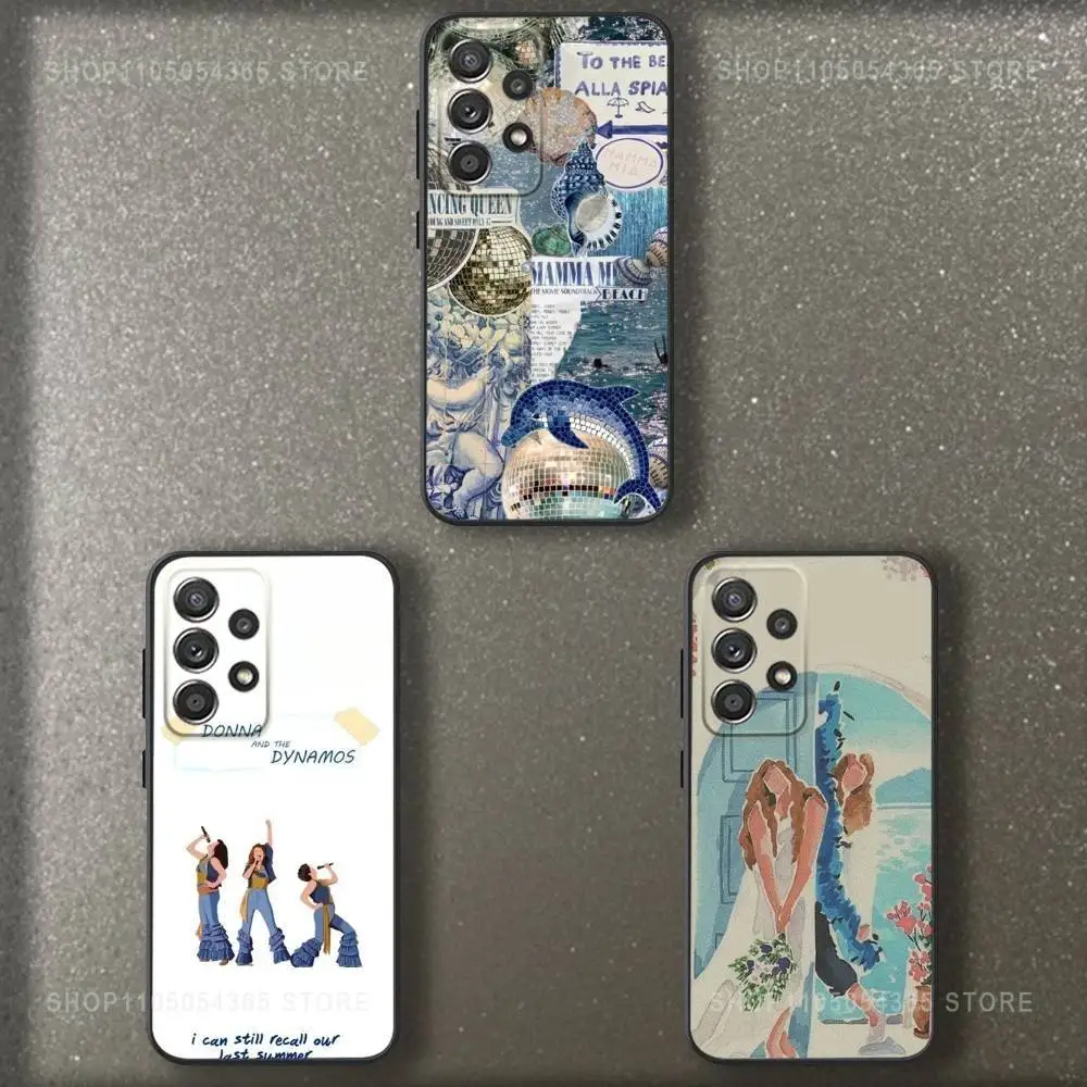 

Musical M-Mammas Mia-as Phone Case For Samsung S 25,24,23,22,30,21,10,9,Ultra,Plus,Lite,FE,4,5 G Soft Black Case
