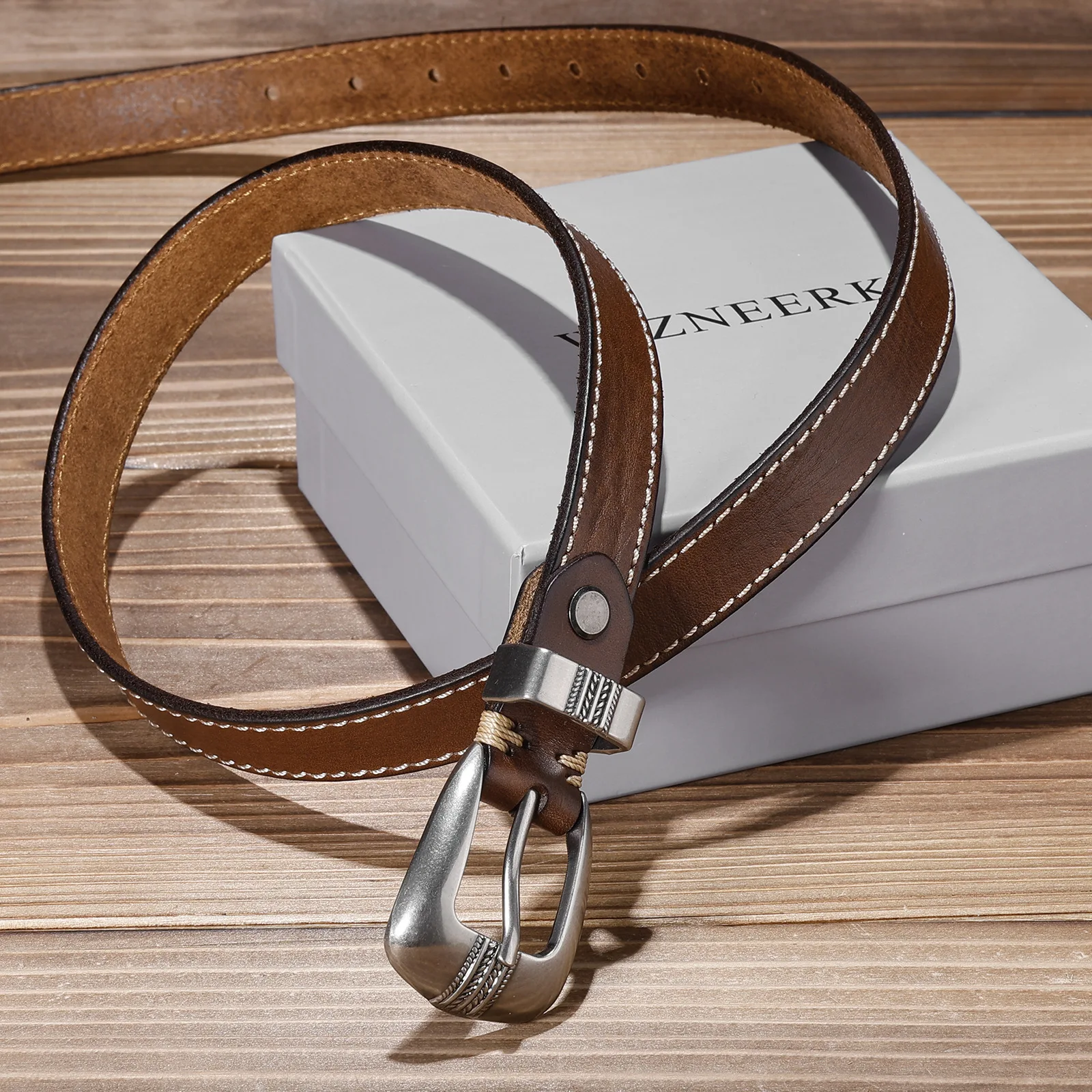 

Ремень из натуральной коровьей кожи, мужской и женский корсет из натуральной кожи, женское пальто с поясом, платье с поясом, узкий ремень J1836