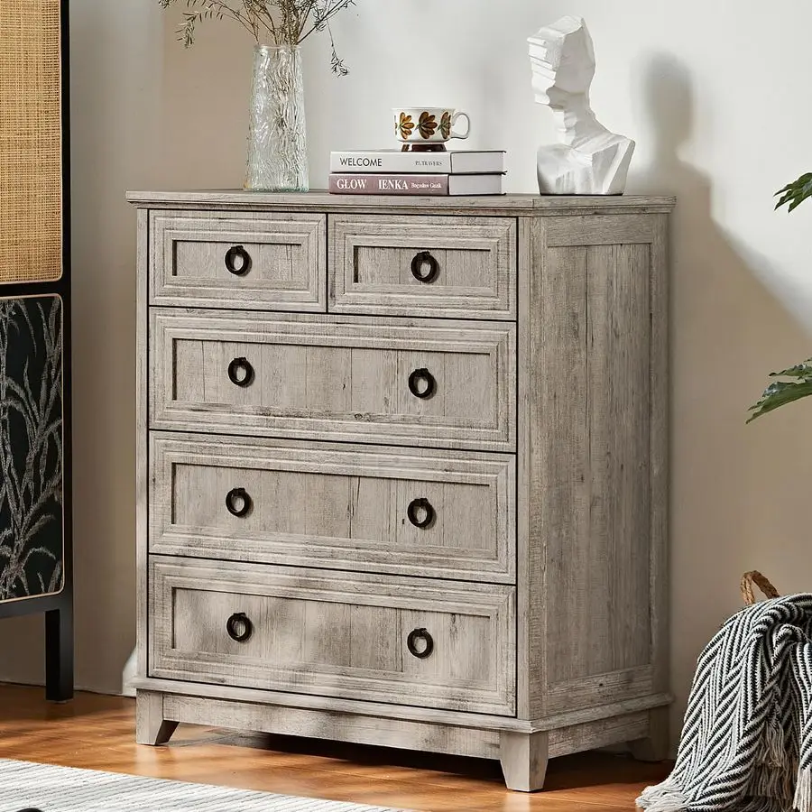 5 Drawer Dresser Fo…