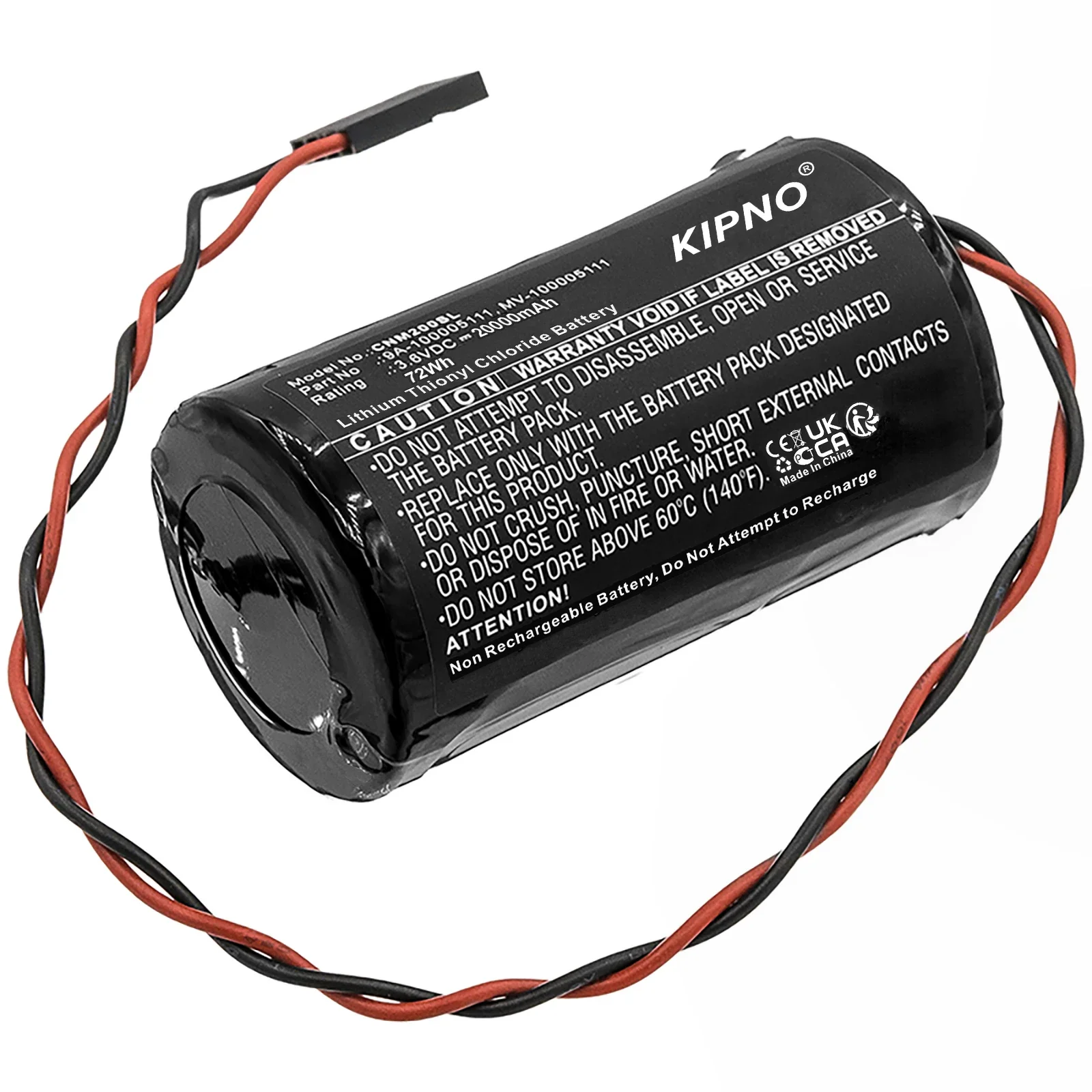 

KIPNO 20000mAh PLC Battery for COMEN LIV111C2200S01B M2000A Compatible with 022-000066-00 022-000113-00 Non-rechargeable