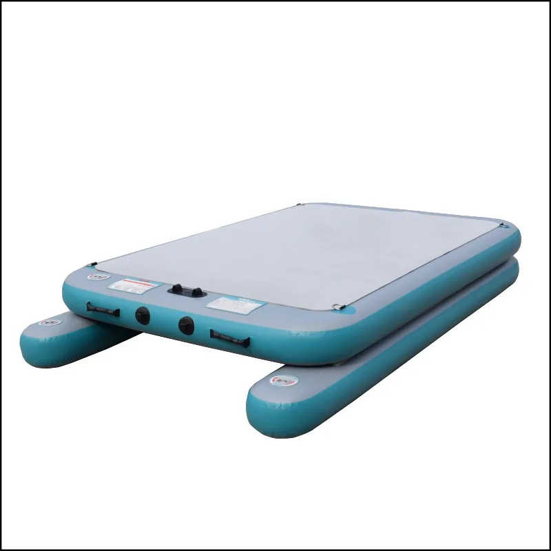 

Fishing platform floating fishing platform, portable fishing boat air cushion magic carpet flat boat folding