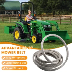 Deck Belt GX21833 Fits For John Deere GX20571 D140 D150 L120 Mower (1/2 X141)