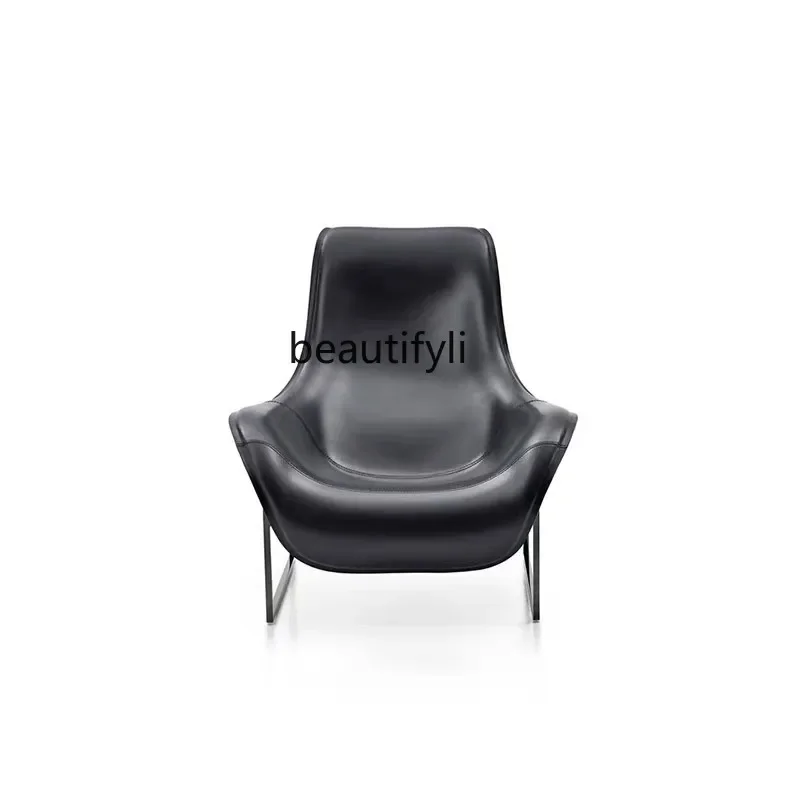 Nordic Light Luxury Art Creative FRP Peaked Chair Trendy Leisure Recliner Villa Reception Chair designer chair