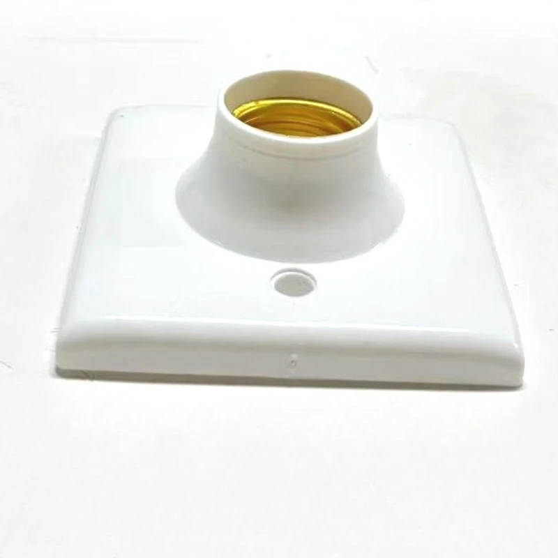 5PCS innovative and practical E27 lamp holder, high-temperature heat-resistant bulb bracket, ceramic bulb socket, lamp base