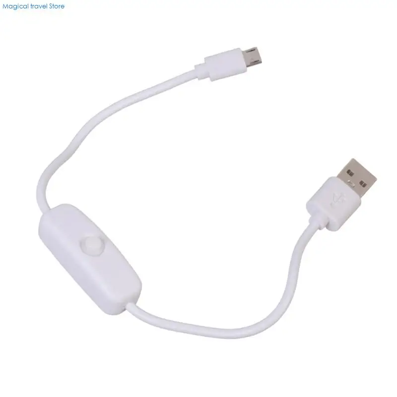 N2UB User Friendly USB to Tiny USB Power Cord Featuring Toggle Switches to Simple Charging Operations Efficiently for Home