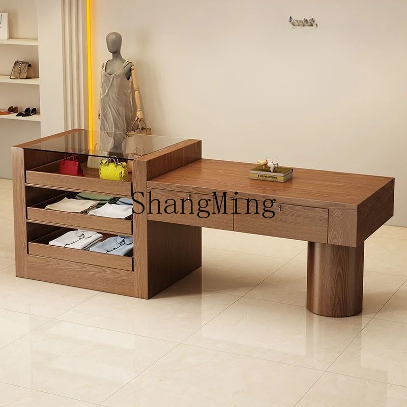 

SM new simple style clothing store Nakajima cabinet water table jewelry display storage locker