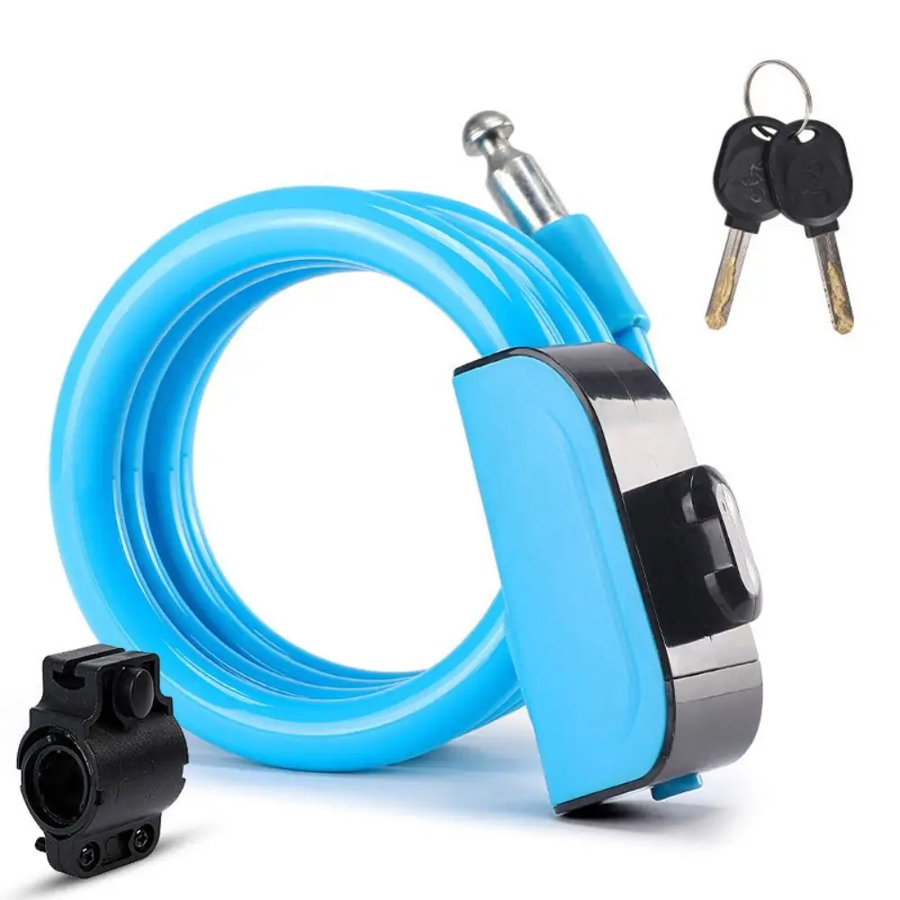

Mount Steel Wire Bicycle Cable Lock Portable With Keys Security Lock High Security Multicolor MTB Lock Mountain Bike