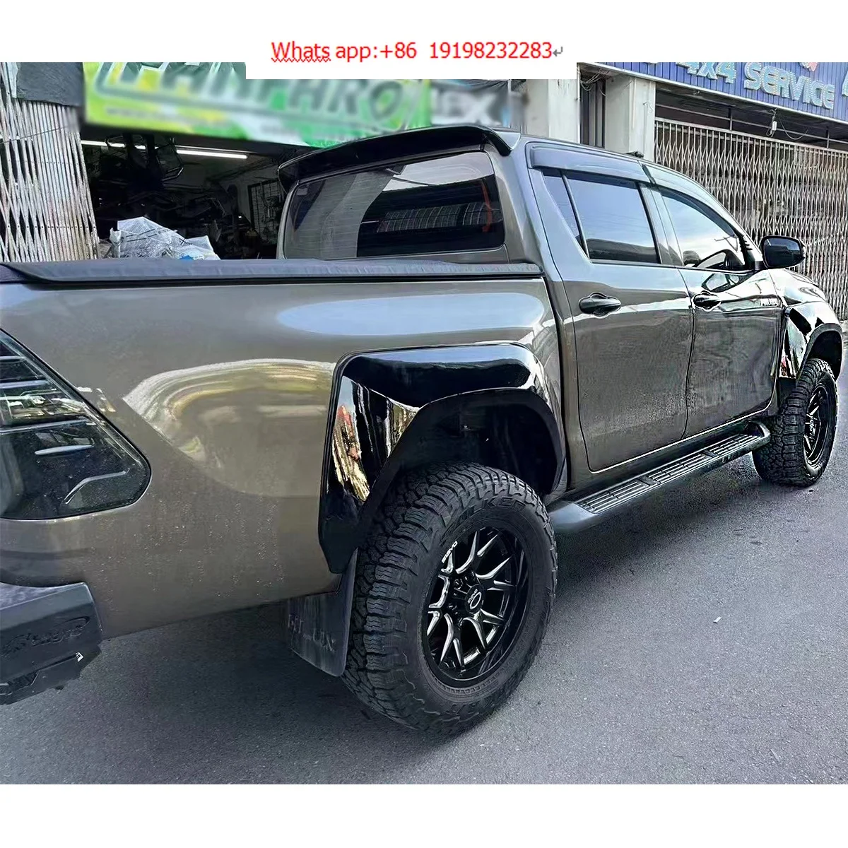 Pickup truck accessories hilux for Toyota hilux revo rocco  2016 2017 2018 2019 year upgrade 2023 GR sport