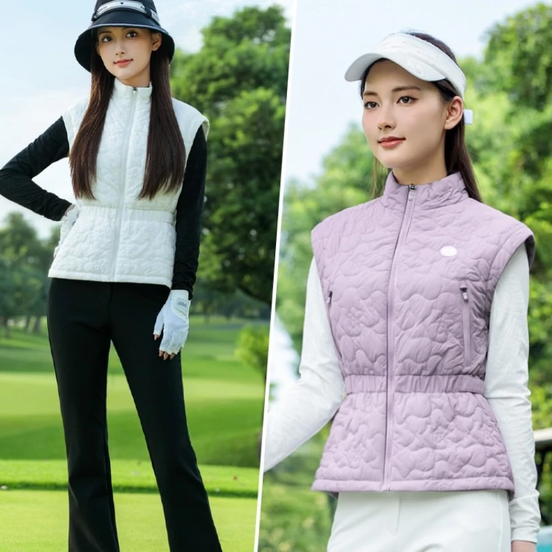 

PGM Женский жилет для гольфа Осень-зима Теплые спортивные куртки YF856