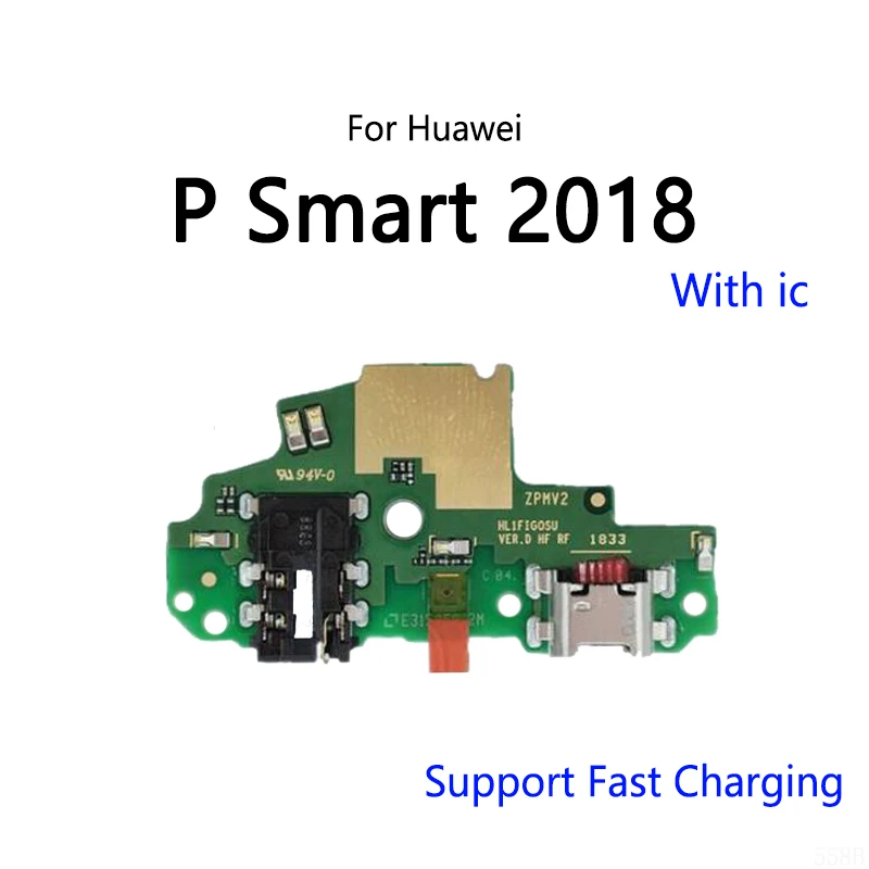 

Док-станция с USB-разъемом для зарядки Huawei P Smart Plus 2018 2019 2020 2021 Pro S Z