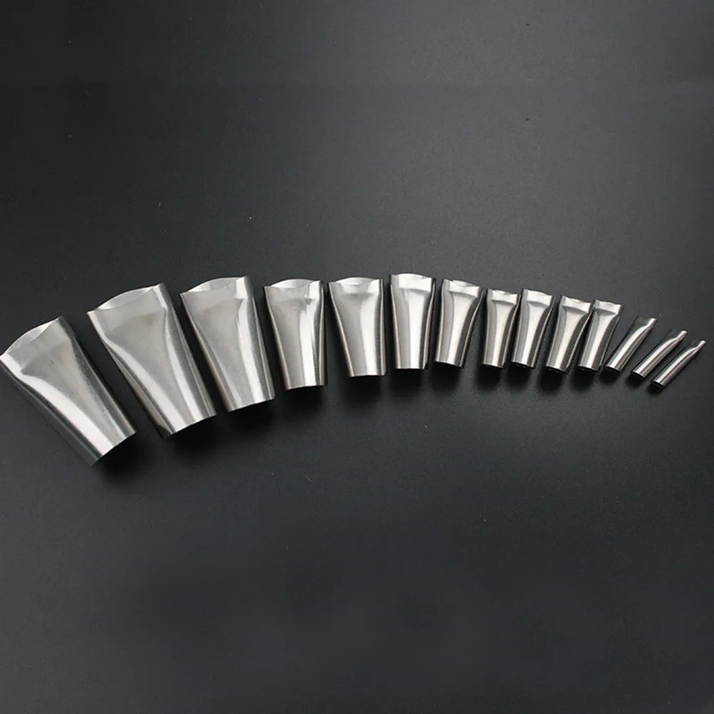 

Насадка для пистолета для герметика, 5 размеров, из нержавеющей стали, многоразовая, антикоррозийная, для уплотнения и финишной обработки, аксессуар для герметизации