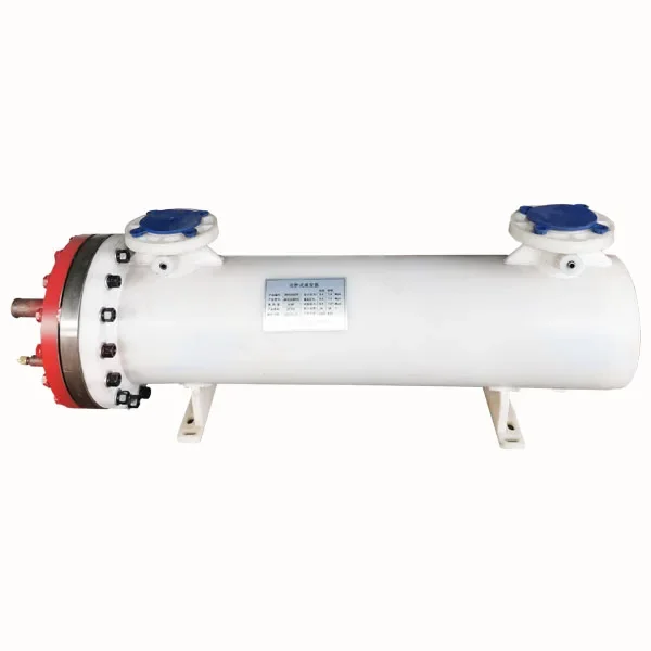 High efficiency tube and shell heat exchanger 316 stainless steel evaporator freon water cooling