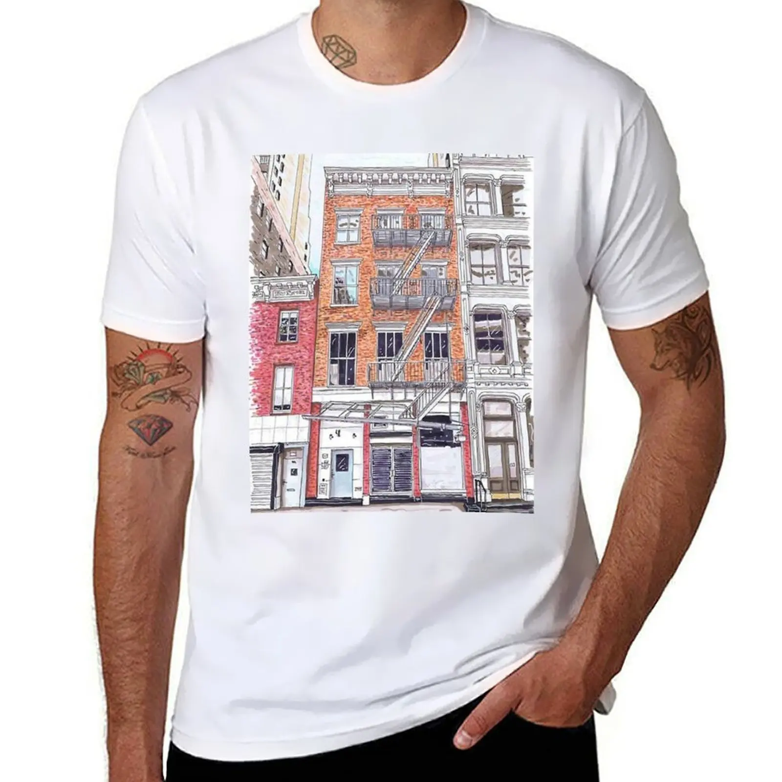 

A little Life book , Lispenard Street , Hanya Yanagihara , New York T-Shirt t shirts for man pack cotton T-Shirt