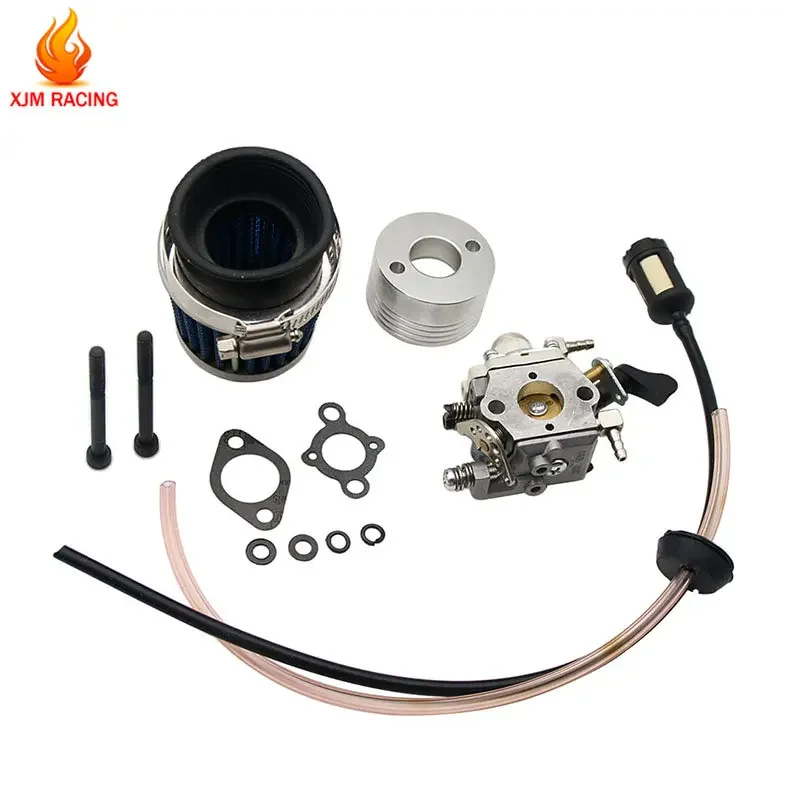 Kit de tubo de aceite de filtro de aire de carburador para motor Zenoah CY 23CC ~ 58CC para piezas de coche Rc 1/5 HPI Rovan Km Baja Losi DBXL FG GoPed Redcat