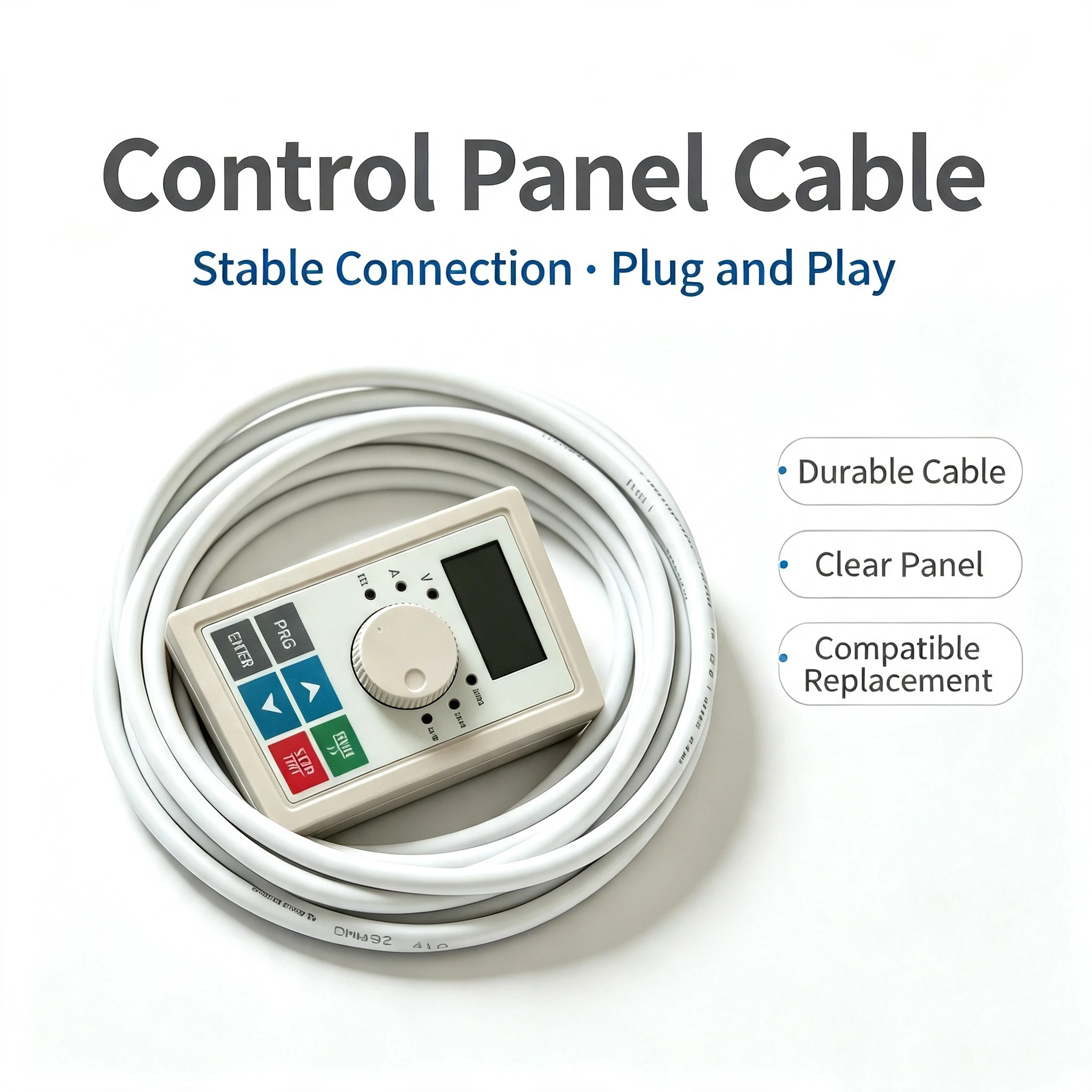 Vfd Remote Keypad Panel - External Remote Keypad Panel with 8Pin
