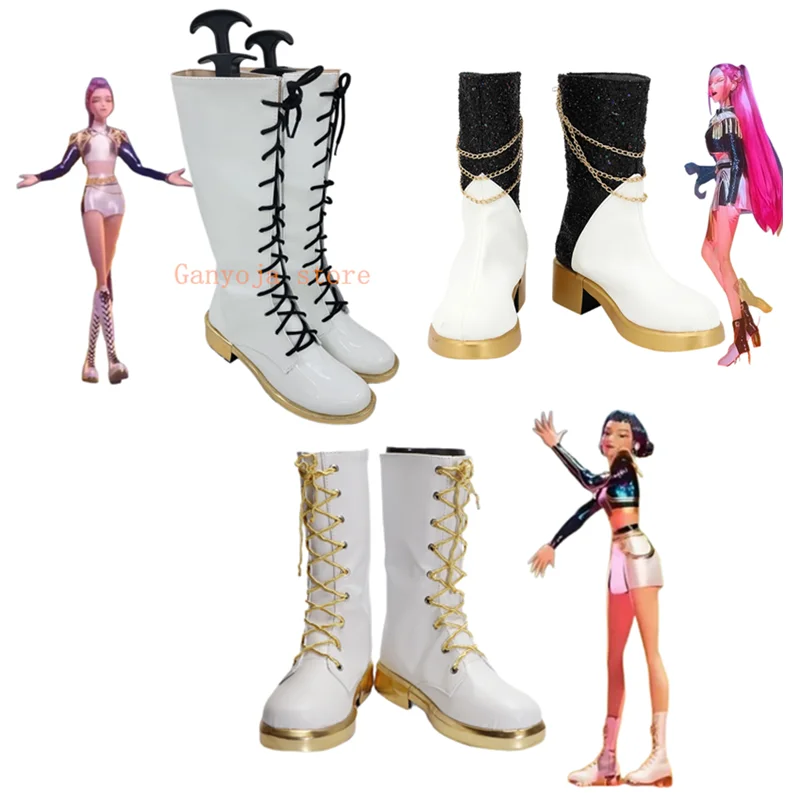 

Обувь для косплея Rumi Mira Zoey, обувь для охотников на демонов, костюм для девочек в стиле аниме, ботинки для взрослых и детей