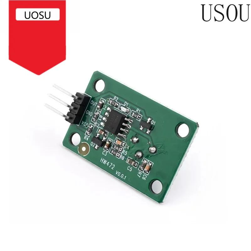 Human Infrared Sensor Module with D203S Sensor, Pyroelectric Probe, Induction Switch, 011050 Black Lens