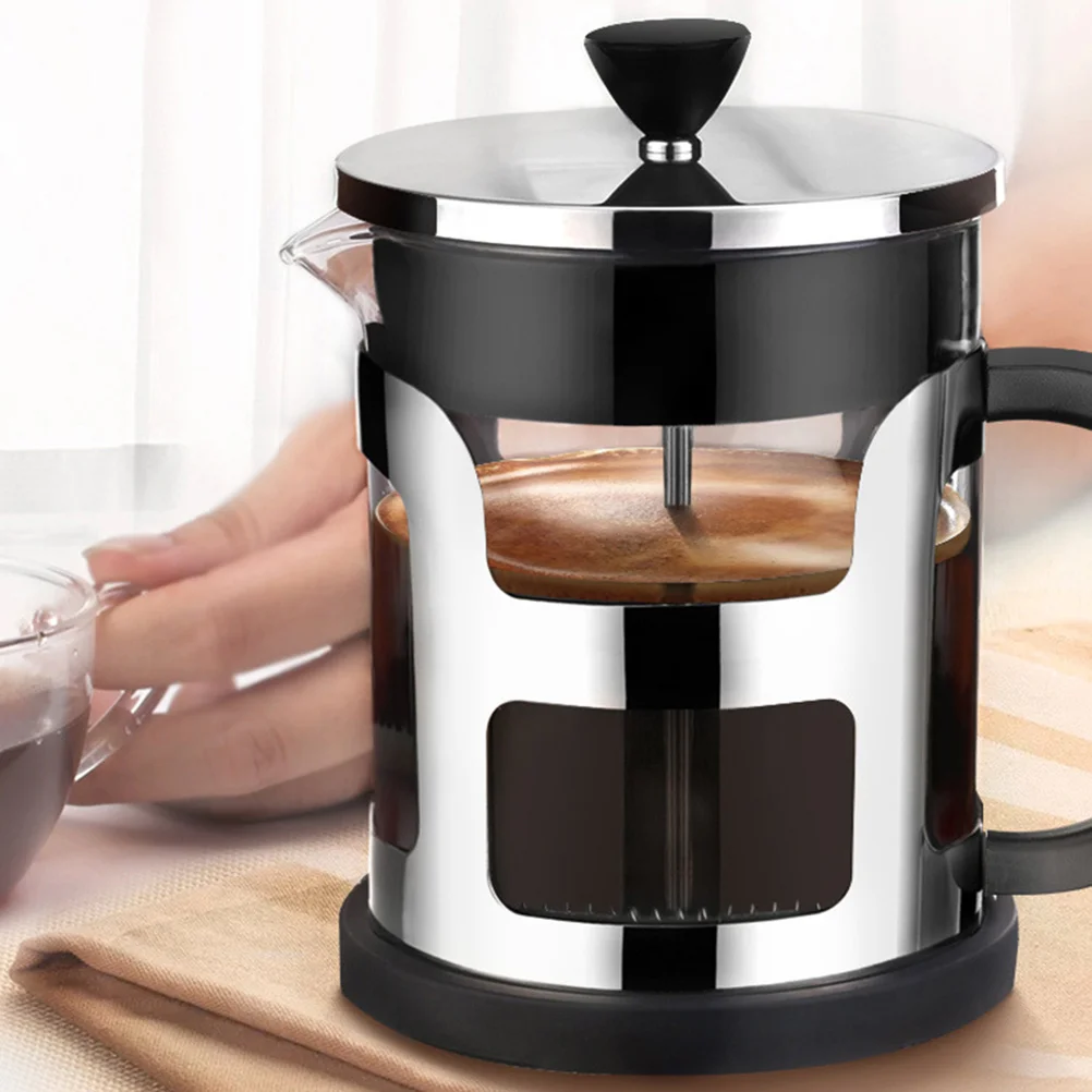 

1Pcs Filter Glass Teapot 1000ml Heat Resistant Lid Air Vent Ergonomic Handle Non Slip Base Coffee Tea Maker Tea Pot