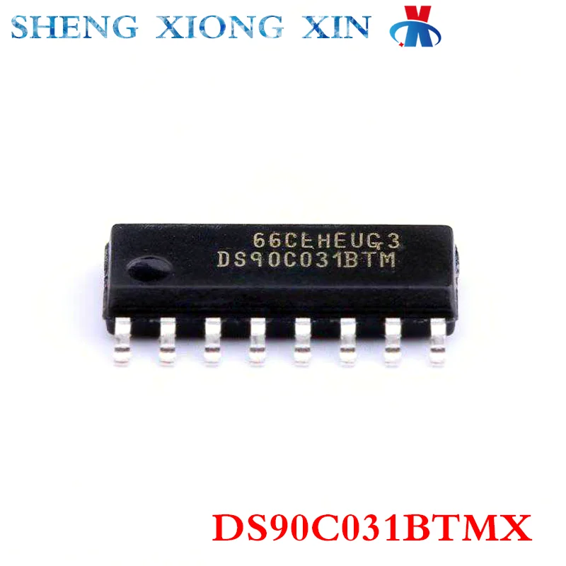 

5pcs/Lot 100% DS90C031BTMX LVDS SOP-16 Interface IC DS90C031BTM DS90C031 Integrated Circuit