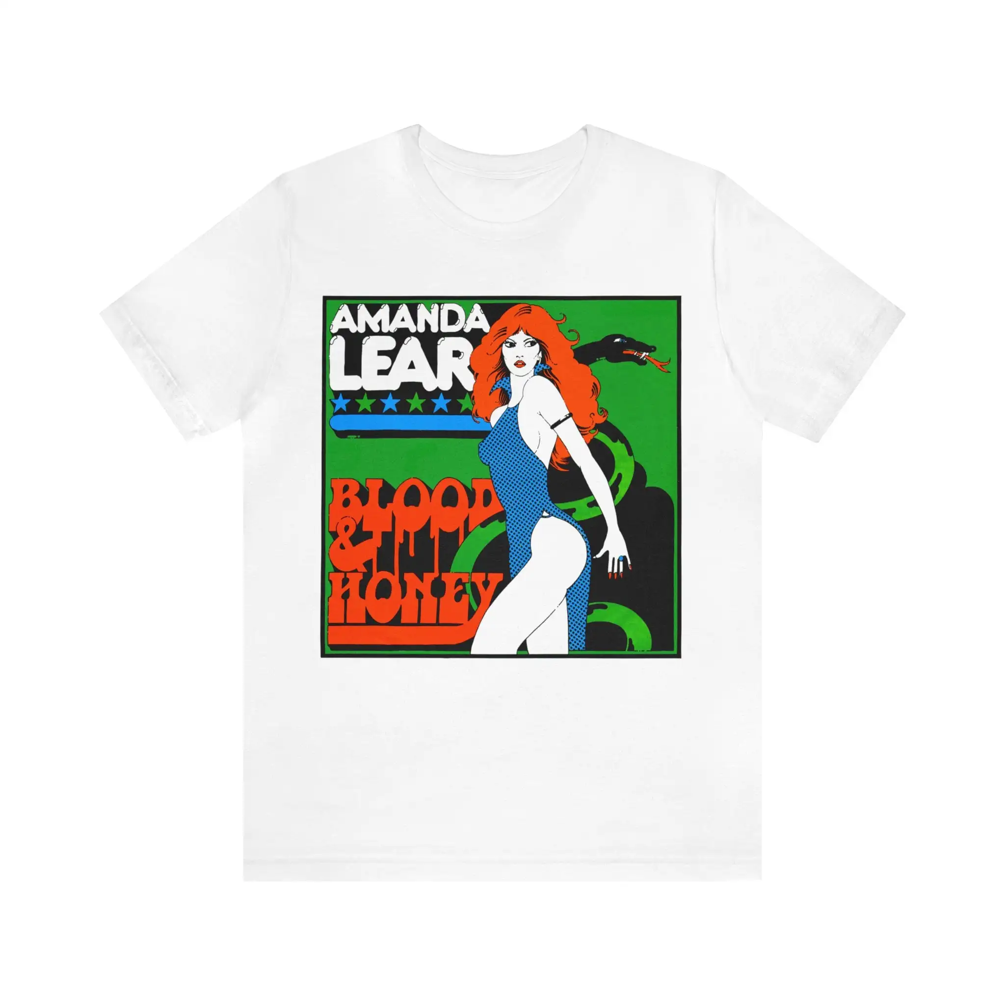 Amanda Lear Blut Honig Single Promo 1977 T-Shirt