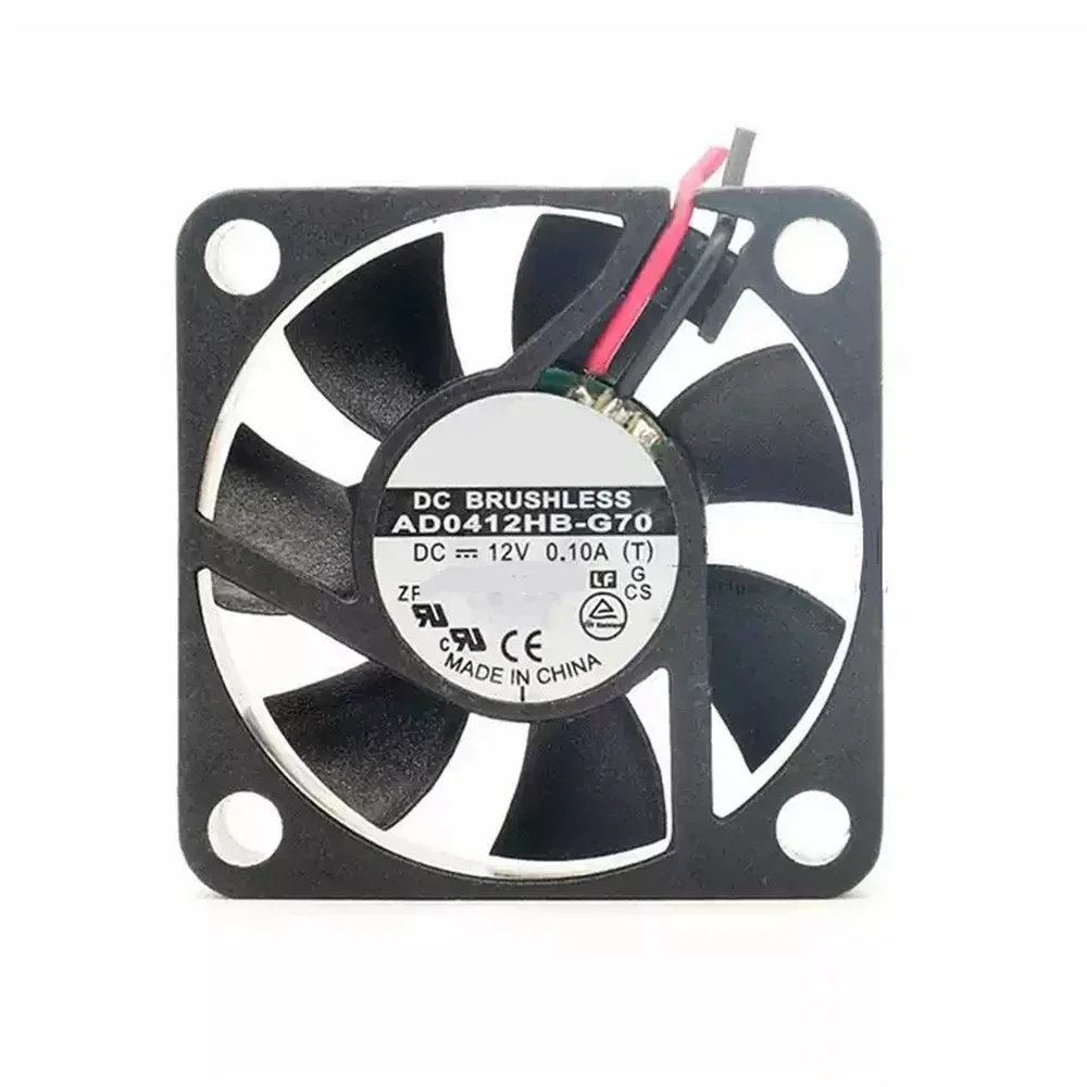 Cooling Fan AD0412HB-G70 DC 12V 0.10A 4cm 4010 40*40*10mm 2-Wire