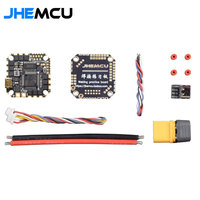 JHEMCU GHF722AIO-HD 40A AIO Flight Controller F722 FC Baro OSD BlackBox 40A 4in1 ESC 2-6S For RC FPV Freestyle Cinewhoop Drone