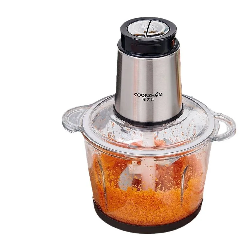 

Chuzhijia Meat Grinder Household Dumpling Filling Stainless Steel Electric Multi-Functional Food Processor for Grinding Meat, Ga