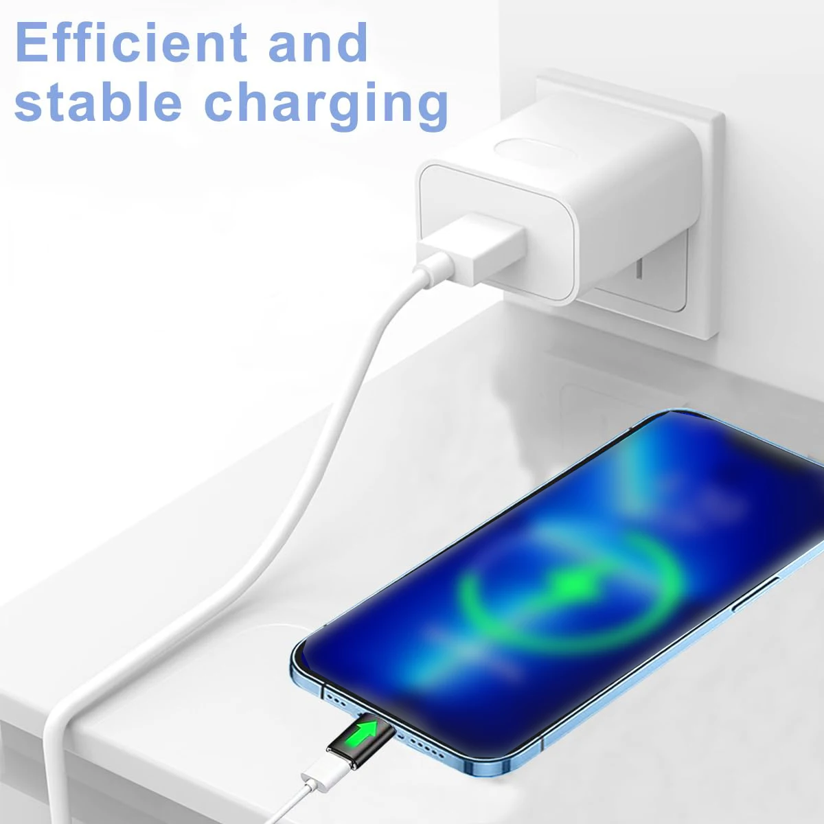 10pcs USB to USB C Adapter, USB Type C Female to USB Adapter, Micro USB to USB C Female Male Converter Connector, for Laptop Car view 4