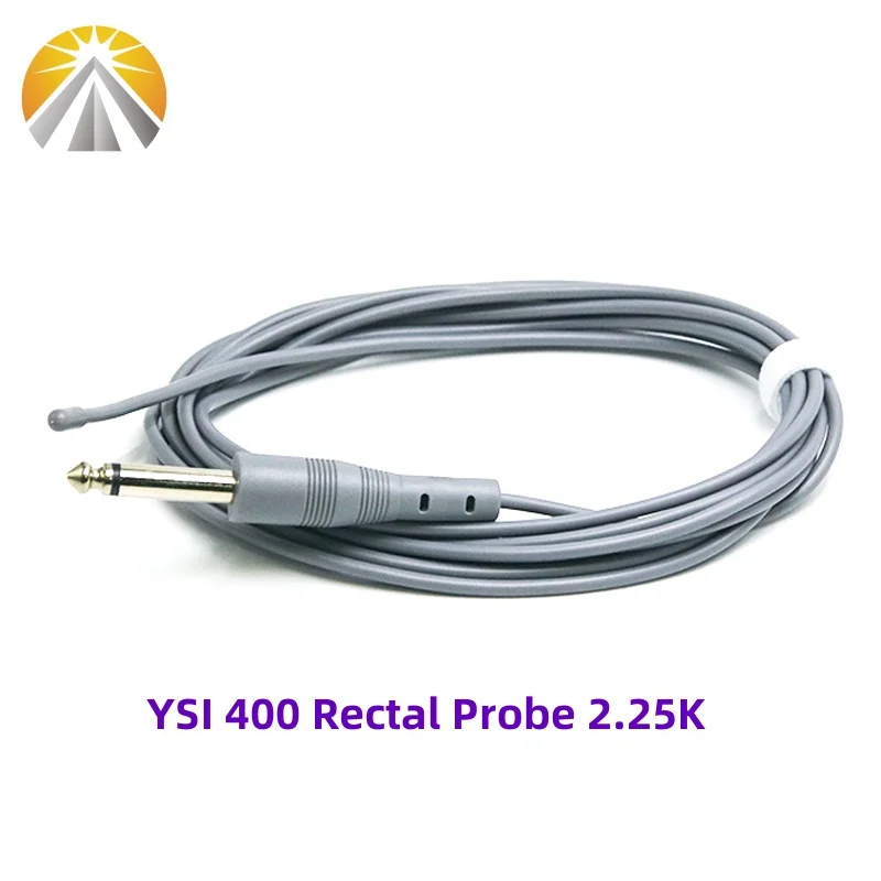 Reusable Medical Temp Probe Adult Rectal or Skin Surface Temperature Sensor 6.3 Mono Plug For YSI 400 Series Monitor 2.25K