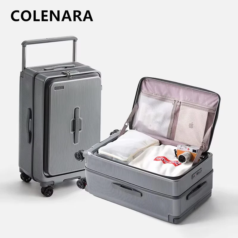 COLENARA Cabin Suitcase 20 Inches Large Capacity 24