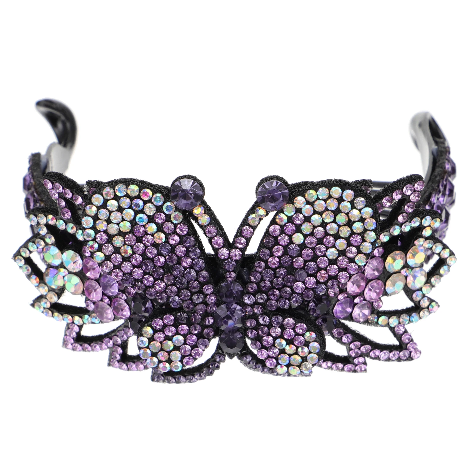 

Заколка для волос со стразами, высокое качество, прочный, легкий, стиль бабочек, женский аксессуар для волос, вечерние заколки для челюсти со стразами