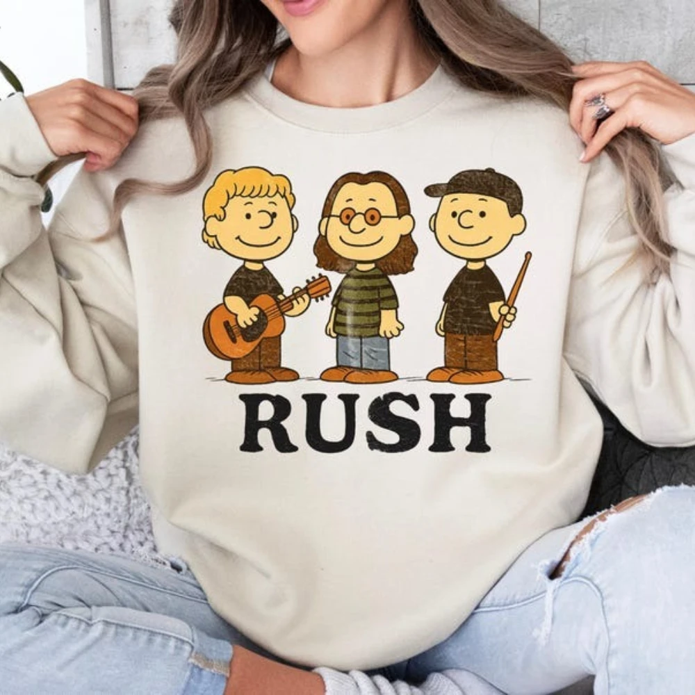 

Толстовка с капюшоном Rush Parody, забавная толстовка с героями мультфильмов в стиле ретро, унисекс, классический рок, винтажный стиль, подарок для папы, рок-подарок для любителей музыки, топы с графикой