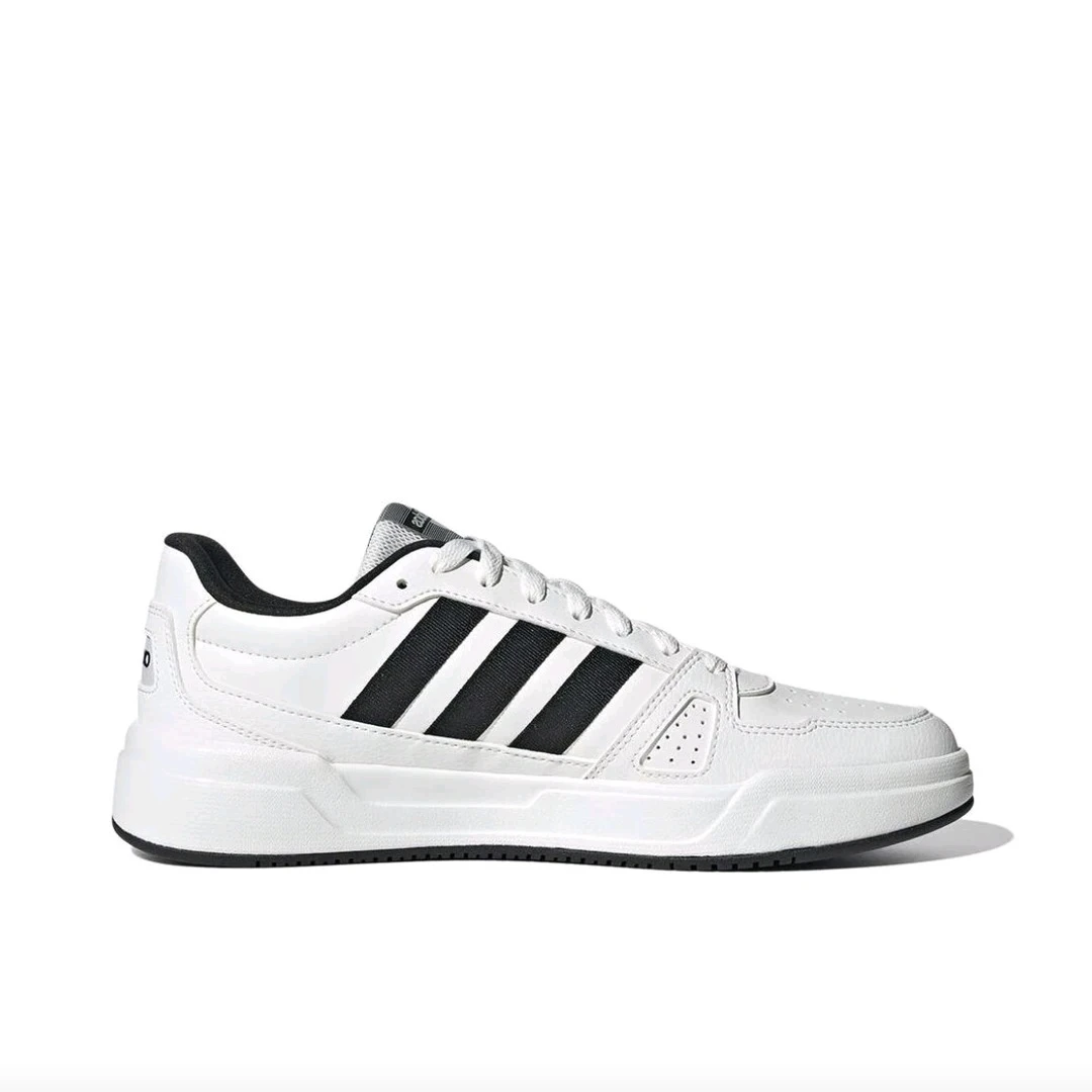 

Adidas LITE BALLER Men's Skateboarding Shoes, Anti-slip, Budget-Friendly, Leather, Trendy Sneakers, White