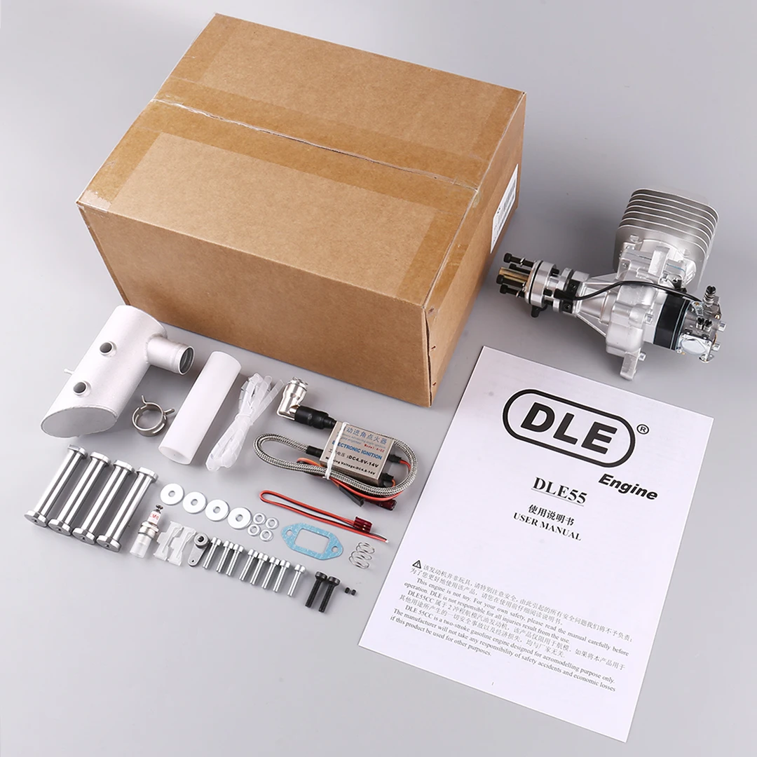 DLE 55 55CC Original GAS Engine for RC Airplane Model Hot Sell,DLE,DLE55CC,DLE-55CC Dle55 for RC Airplane Fixed Wing Model