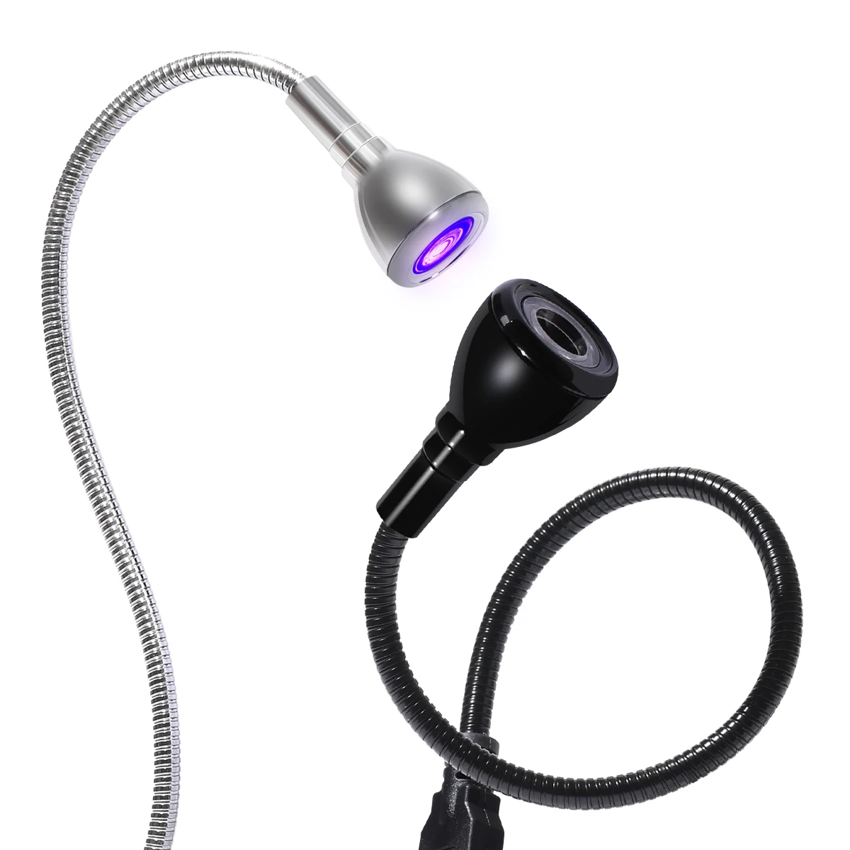 360 درجة دوران مسمار مصباح Usb لمبة مكتب معقوفة مصباح ضوء مرن طلاء الأظافر الأشعة فوق البنفسجية علاج سريع الضوء البنفسجي التجفيف السريع