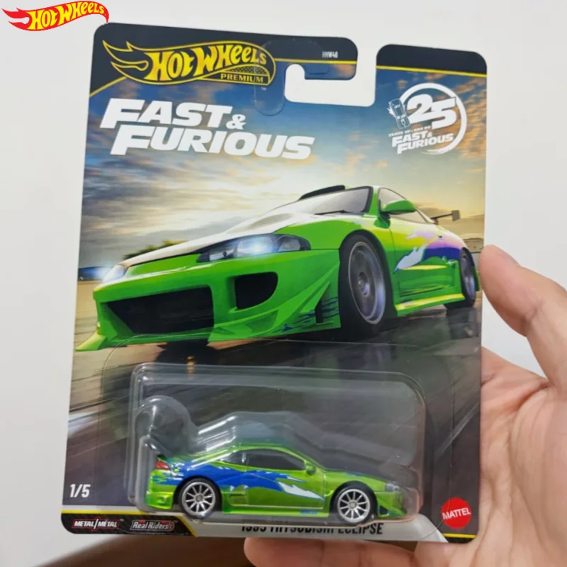 

Новый комплект Hot Wheels 1:64 Fast & Furious 25th Anniversary, Mitsubishi Mercedes Mustang и т. д., классическая литая под давлением модель автомобиля