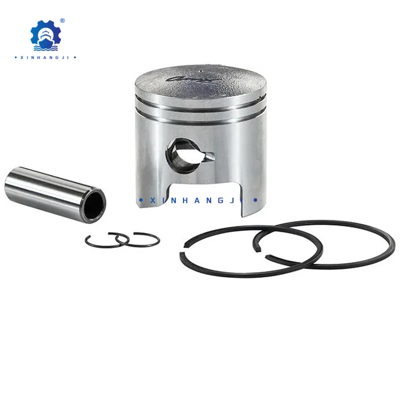 3B2-00001-0 3B2-00001-1 Piston & Ring For TOHATSU Outboard 8HP 9.8HP 2-stroke MERCURY 6HP Dia:50MM