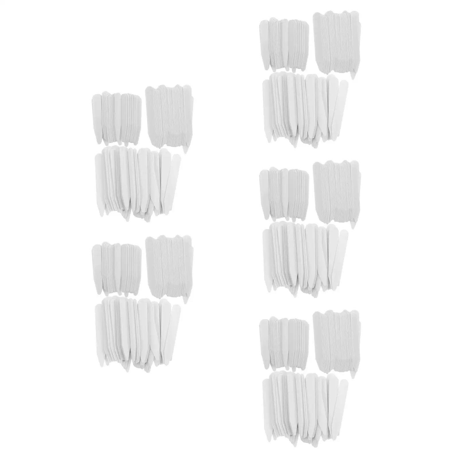 5 uds 5 piezas solapa de cuello permanece para hombres fijador mejor camisa alisadores de huesos pequeños