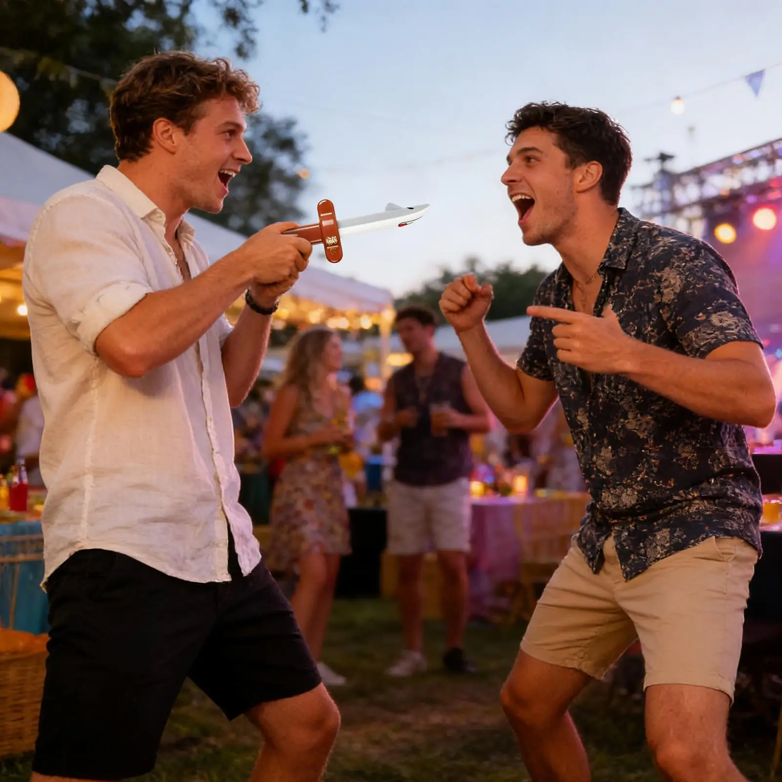 

Retractable Wand Realistic Shark Design Prop Retraction Toy Cutter For Home Indoor Outdoor Party Birthday Holiday Halloween Role