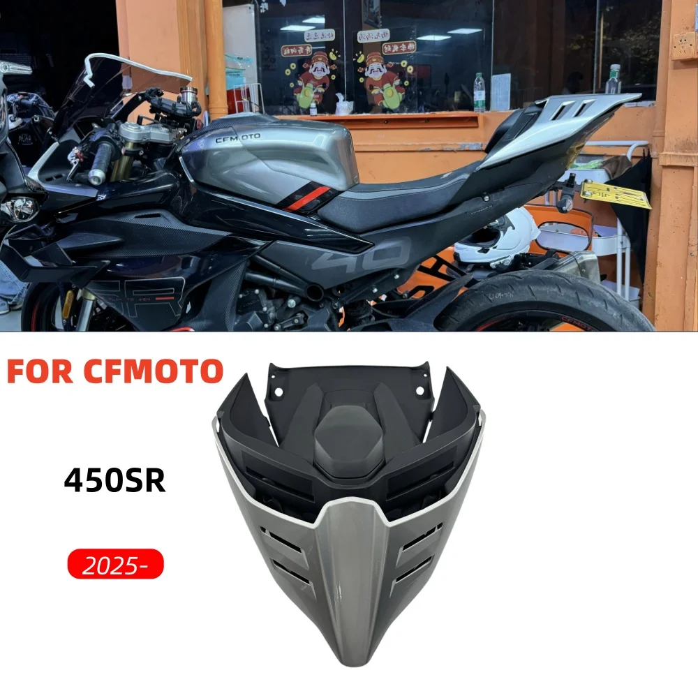 

For CFMOTO CF450SR 450 SR Motorcycle Rear Passenger Seat Cover Camel Hump Decoration 450SR Rear Seat Cover Racing Combat Parts