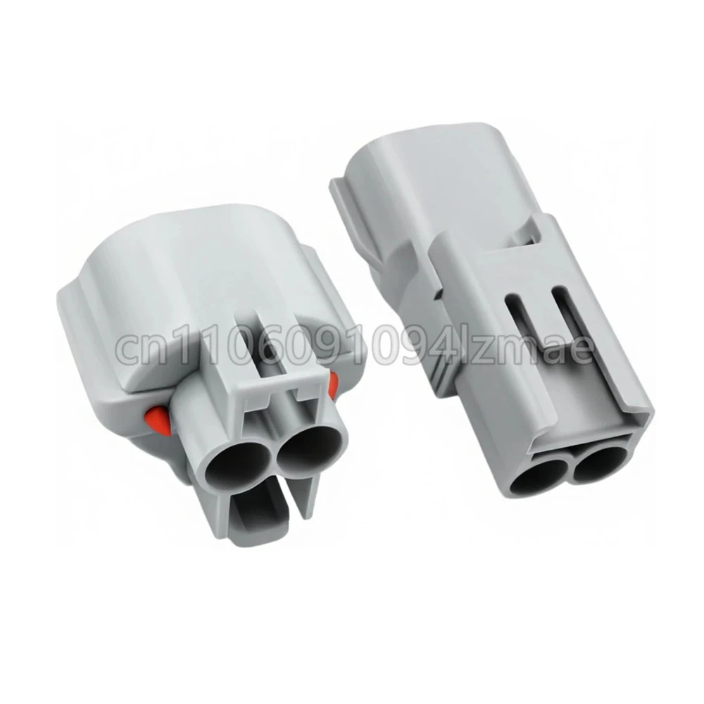 2-poliger grauer Auto-Kunststoffgehäuse-Kabelstecker, wasserdichte Kabelbuchse 7223-1324-40 7282-8120-40 MG640864-5 90980-11168 – Detail 4