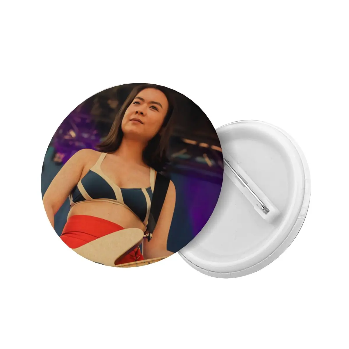 Customize Mitski Button Pin for Backpack Singer Songwriter Badges Brooch Pinback Gift