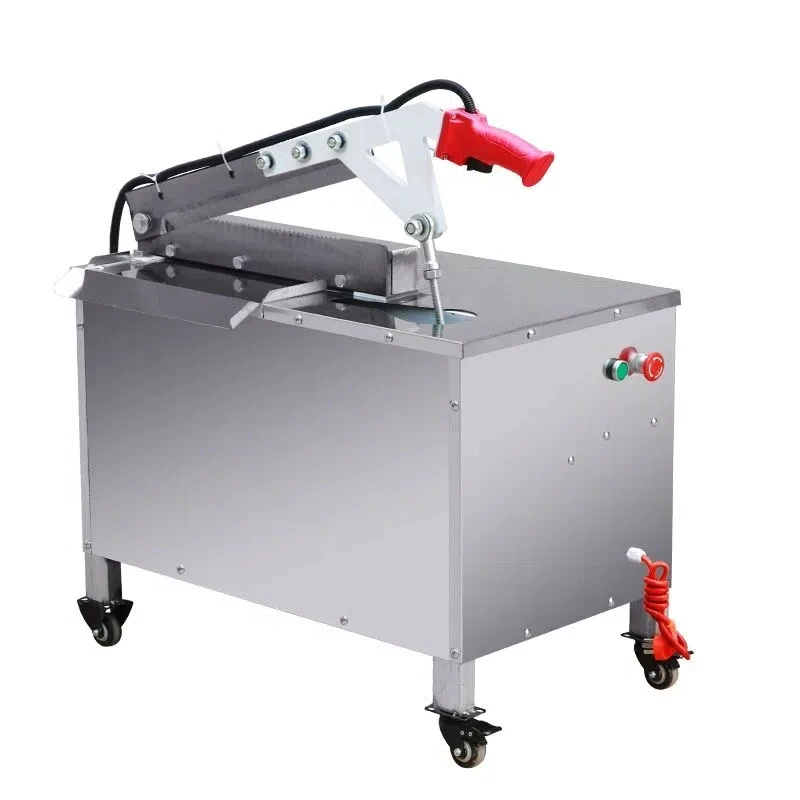 

Commercial Electric Hydraulic Automatic Beef Bone Cutting Stainless Steel Pork and Lamb Rib Cutting Machine