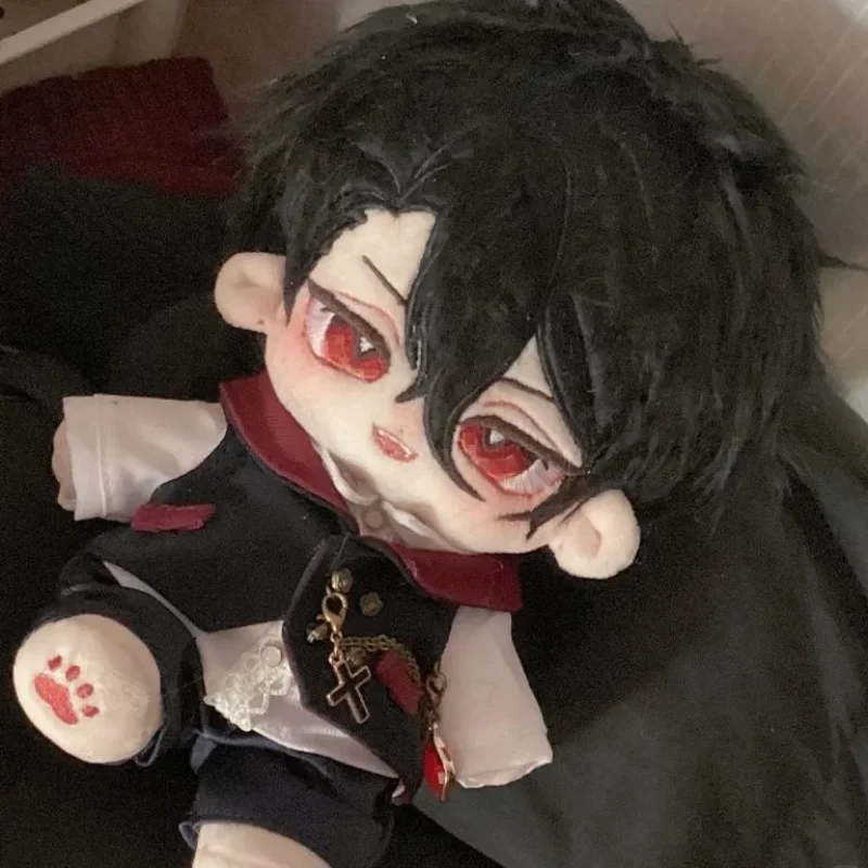 Japan Anime Sakuma Rei Cotton Doll Body Outfit Cosplay 20CM Idol Bat Embroidery Plushie Pillow Toy Birthday Gift