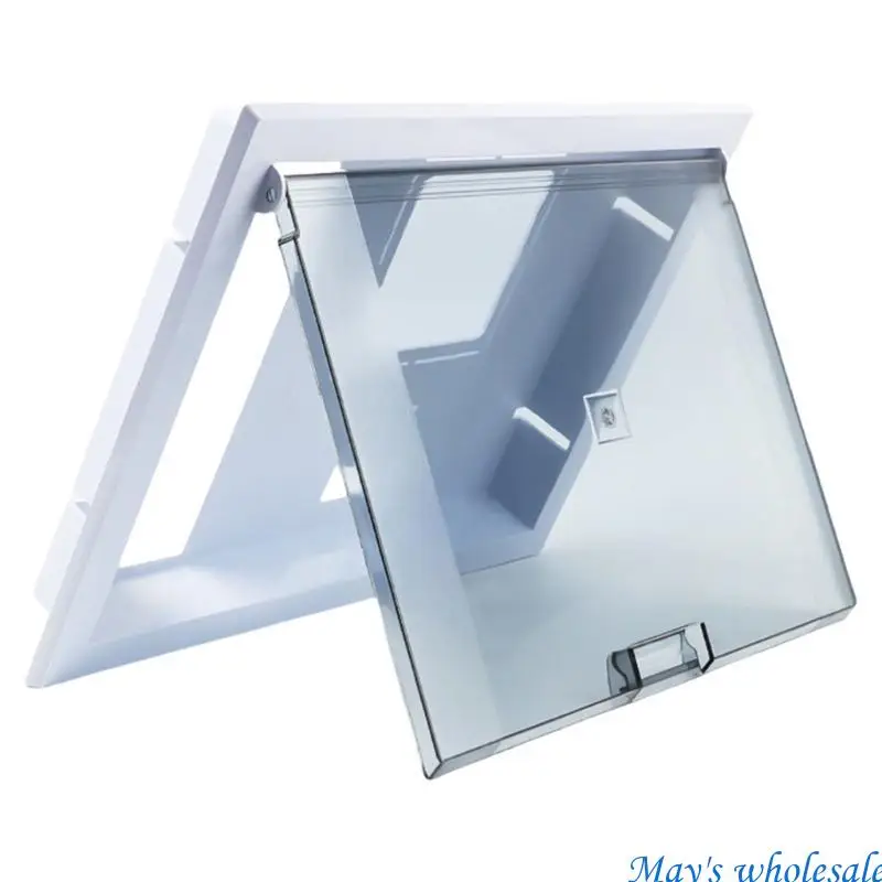 

Stable Replacement Electric Meter Cover Weatherproof Utility Box Lid Residential Electric Meter Safety Cover for House 448A